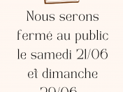 Information importante !
